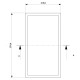 Корпус розподільчий IDE GOLD, 3×12 (36) модулі, прозорі двері, IP40
