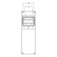 Настінний корпус для сил. розеток IDE STAR 1×6 MOD 436×142x137mm, IP65 з шинами N+PE