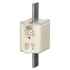 Ножовий запобіжник SIBA gG NH2 315A