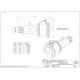 Розетка кабельна IDE MUNDIAL 3P+E 32A 380–415V IP44
