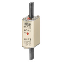 Ножовий запобіжник SIBA gG NH1 40A