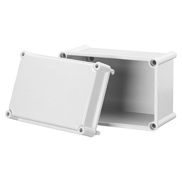 Корпус з подвійною ізоляцією IDE ROC Class II поліестер 180×270x171 IP66