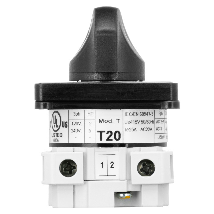 Кулачковий вимикач TELERGON T 1P 25A