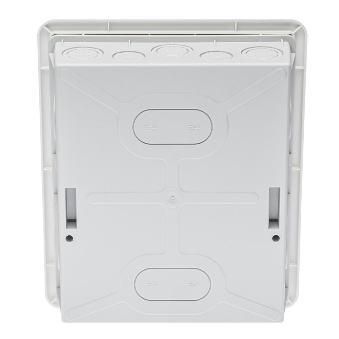 Корпус розподільчий внутр. IDE біле вікно ORO,1×8 модуля 248×210x97, IP40, з шинами N і PE