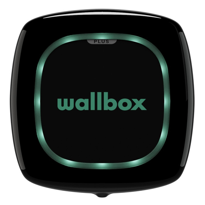 Зарядна станція Pulsar Plus Wallbox 32А 230В 7,4 кВт чорна з роз'ємом Тype 2 з кабелем 5м PLP1-0-2-2-9-002