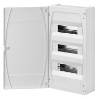 Корпус розподільчий вбудований IDE GOLD, 3×12(36) модулі, пластикові двері, N/PE шина, IP40