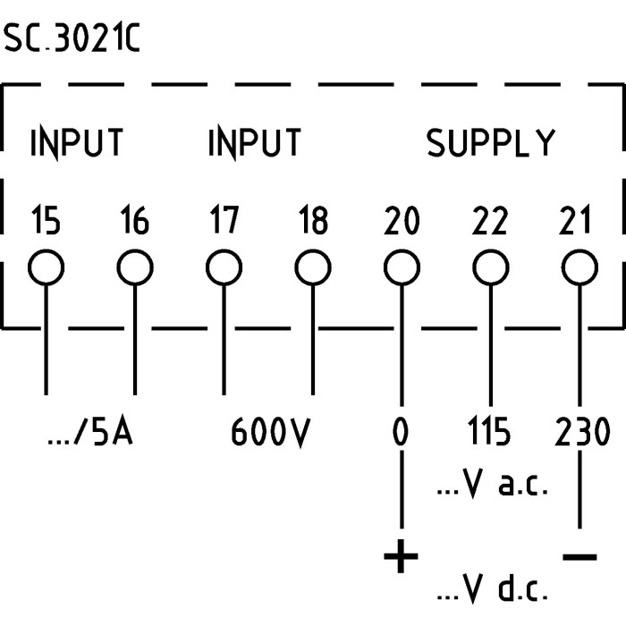 Амперметр цифровий FRER D72 72×72 400 AC 0-10A (AC)