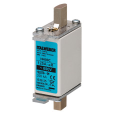 Ножовий запобіжник Italweber aR NH00C 125A