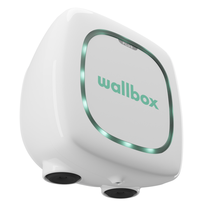 Зарядна станція Pulsar Plus Wallbox 32А 230В 7,4 кВт біла з роз'ємом Type GBT з кабелем 5м