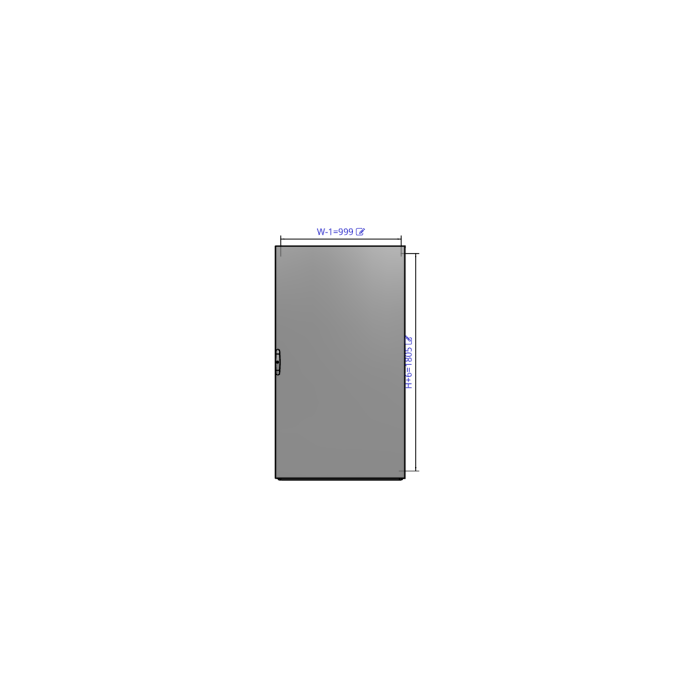Підлогова шафа nVent HOFFMAN MCS 1800×1000x600 IP56