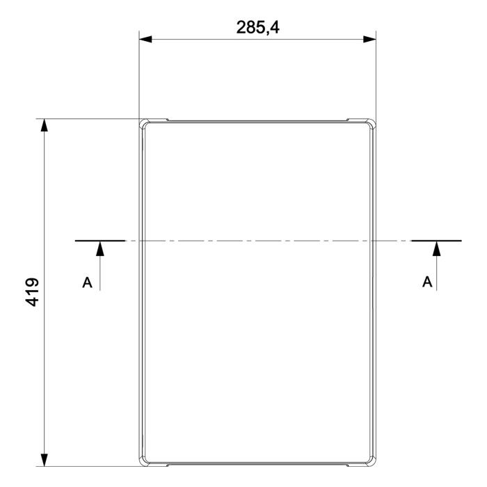 Корпус розподільчий IDE GOLD,2×12(24) модулі, пластикові двері, N/PE шина, IP40