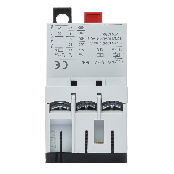 Автомат захисту двигуна ISKRA MS25 4A