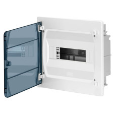 Корпус розподільчий IDE GOLD, 1×12 модулів, прозорі двері, IP40