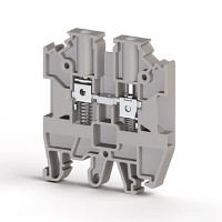 Клема Klemsan AVK-Y4 прохідна 4 мм сіра