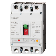 Автоматичний вимикач з регульованим розчеплювачем ISKRA 3NL 200А, 36кА