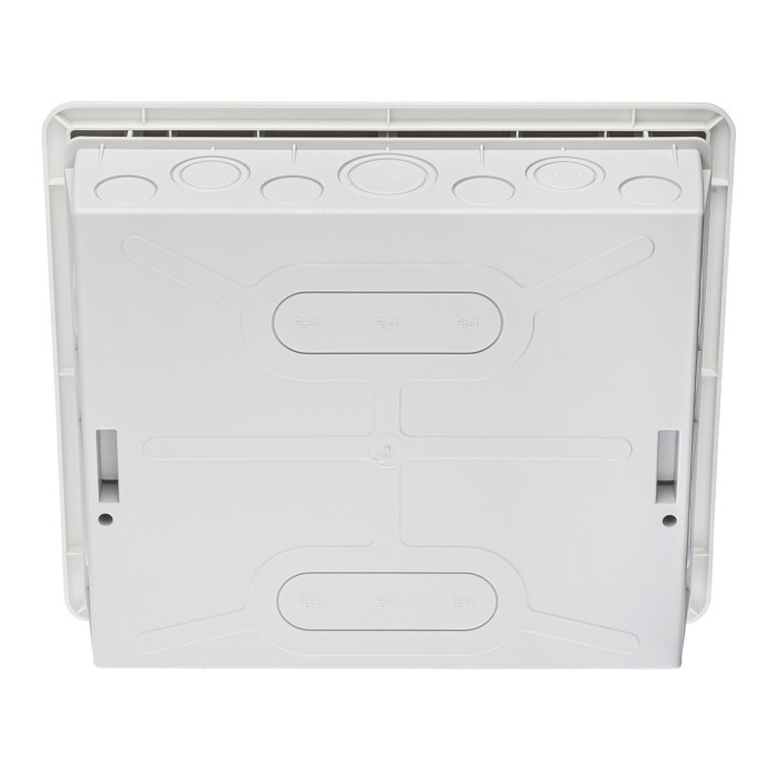 Корпус розподільчий внутр. IDE біле вікно ORO,1×12 модуля 248×283x97, IP40, з шинами N і PE