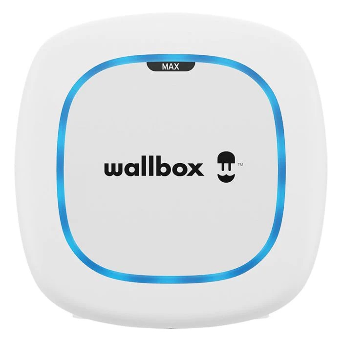 Зарядна станція Pulsar Max Wallbox 32А 3Ф 400В 22 кВт біла з роз'ємом Тype 2 з кабелем 5м PLP4-0-2-4-9-001
