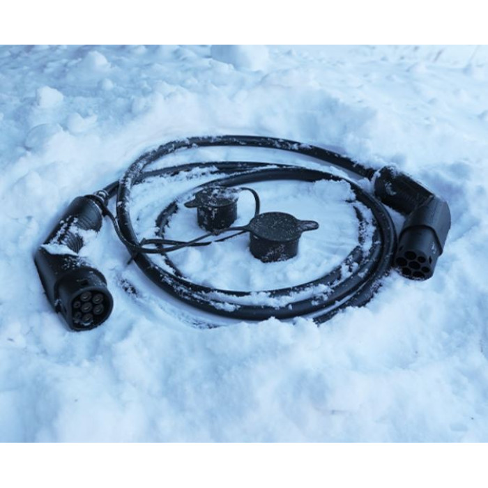 Кабель для заряджання трифазний 32A 230/400B Type 2 - Type 2 8м Besen