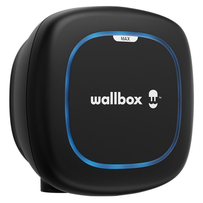 Зарядна станція Pulsar Max Wallbox 32А 3Ф 400В 22 кВт чорна з роз'ємом Тype 2 з кабелем 5м PLP4-0-2-4-9-002