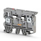 Клема Klemsan ASK 2 LD 220V DC під запобіжник 6 мм сіра