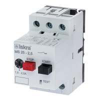 Автомат захисту двигуна ISKRA MS25 2,5A
