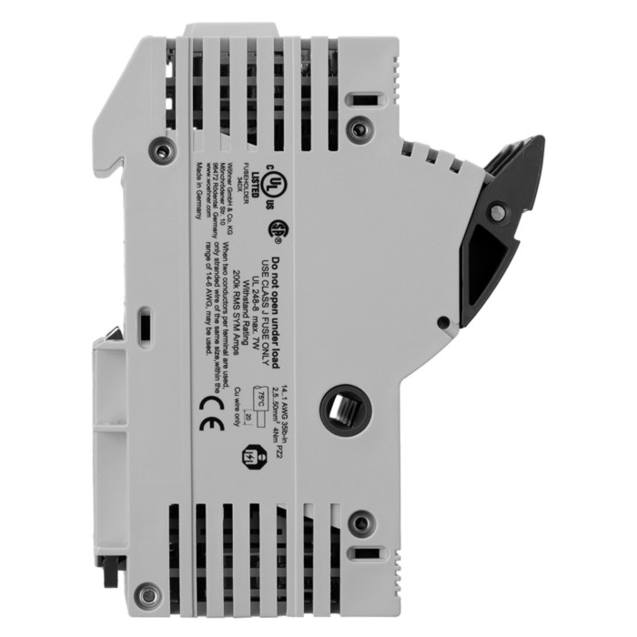 Тримач запобіжників Italweber J 27×60, 60A 600V AC