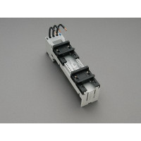 Адаптер Woehner EEC 25A, 60mm система, 2 DIN-рейки 45×200mm