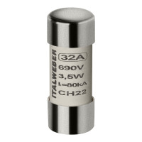 Запобіжник циліндричний Italweber CH22 32A gG 22×58 690V
