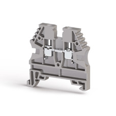 Клема Klemsan AVK 2,5 прохідна 2.5 мм сіра