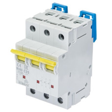 Модульний автоматичний вимикач ISKRA RI63 3P D6A 10kA