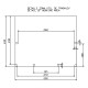 Настінний корпус для сил. розеток IDE STAR 1×12 MOD 436×310x147mm, IP65 з шинами N+PE