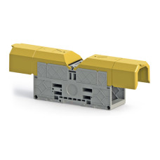 Клема Klemsan PAK 300 KK прохідна 300 мм сіра