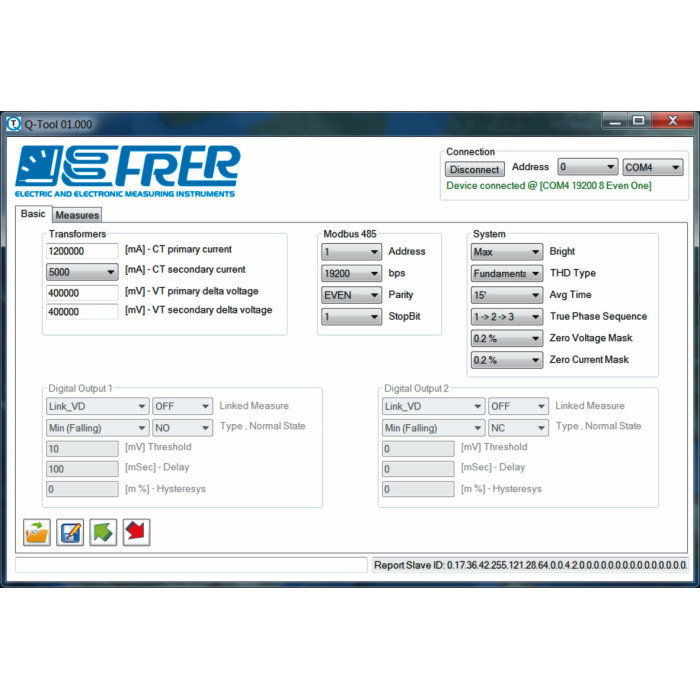 Аналізатор мережі модульний FRER MCU 1-5A 100-400V