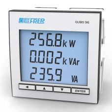 Аналізатор мережі FRER QuBo H, RS485 + 2 рел. виходи, 80-260Vac/dc