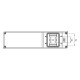 Настінний корпус для сил. розеток IDE STAR 1×4 MOD 385×102x105mm IP65 з шинами N+PE
