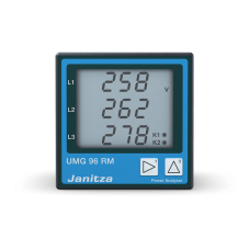 Аналізатор мережі Janitza, 2/3/2 вих/вх., RS-485/Ethernet 100baseT, 256Мб