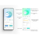 Зарядна станція WB20 Wissenergy 32А 230В/400В 22 кВт біла з роз'ємом Тype 2 з кабелем 5м + APP
