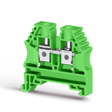 Клема Klemsan AVK 6 прохідна 6 мм зелена