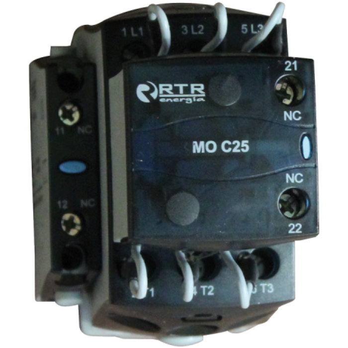 Контактор для конденсаторів RTR Energia MO C 5 (при 440V) кВАр 230V