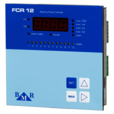 Регулятор реактивної потужності BMR FCR12RS, живлення 400V + порт зв'язку RS-485