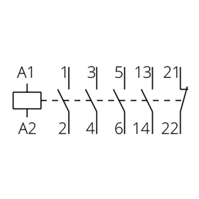 Контактор ISKRA KNL-75-11/220/240V50/60Hz
