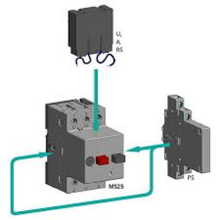Незалежний розчеплювач ISKRA A, для MS25