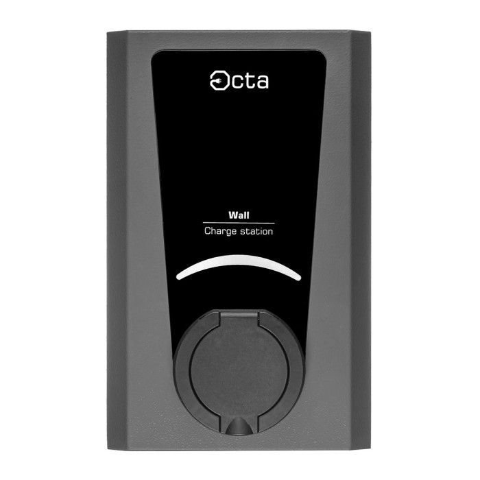 Зарядна станція Smart Wall 22кВт з розеткою Тype 2 32A 230/400В (1Ф/3Ф) SW122-S22 Octa Energy