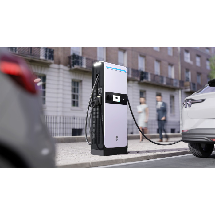 Зарядна станція Supernova 60кВт DC з роз'ємом CCS Combo 2 + ChaDeMo кабель 5 м Wallbox