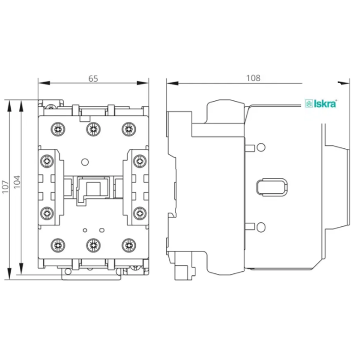 Контактор ISKRA KNL-12-01 M7 220/240V/50/60Hz