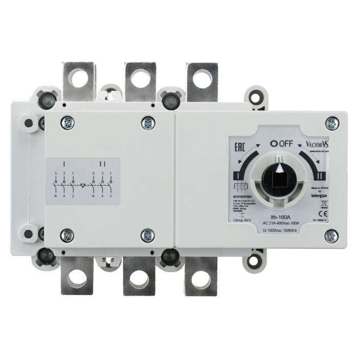 Перемикач TELERGON S5F 3P 160A