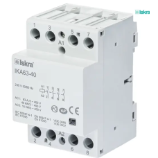 Модульний контактор ISKRA IKA 40A 24V AC/DC 4NO