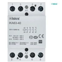 Модульний контактор ISKRA IKA 40A 24V AC/DC 3NC+1NO