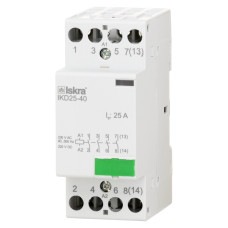 Модульний контактор ISKRA IKD 25A 230V AC/DC 4NO