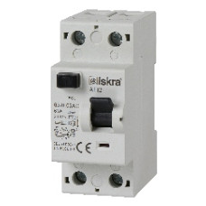 Пристрій захисного відключення ISKRA AFI2 25A 1P+N 0.3A